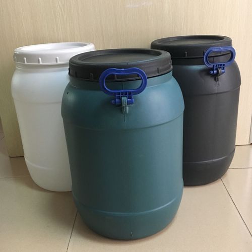 厂家生产35升塑料圆桶化学品容器蓄水桶油桶35kg塑料桶化工桶